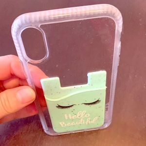 IPhone 10XR Tech21 clear case-very good condition